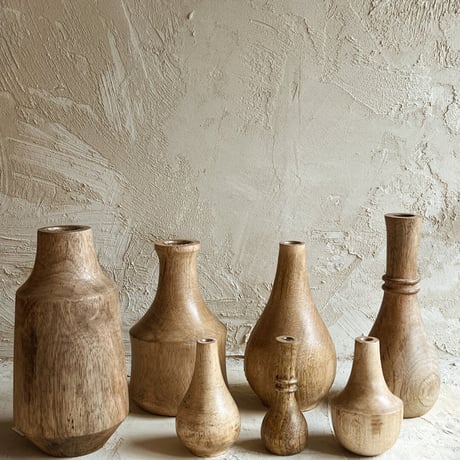 Wood FlowerVase C