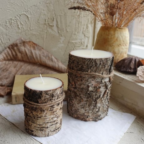 Birch Wood Candle