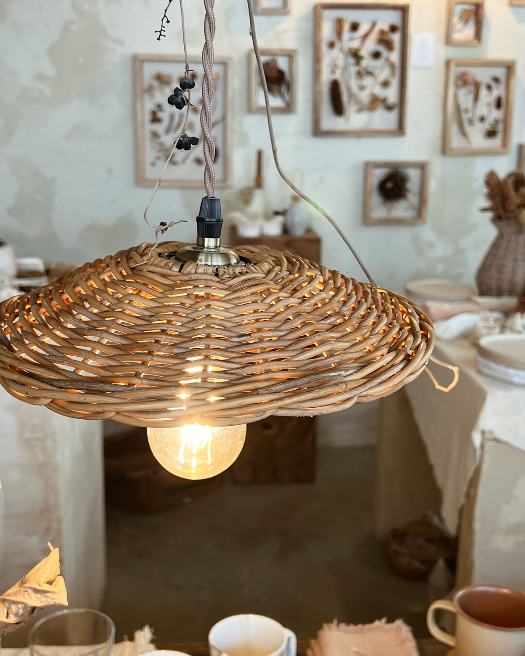 Rattan Lamp shade | gis.STORE