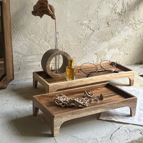Wood Stand Tray L