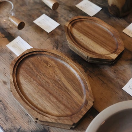 Oval Plate M / Acacia Wood