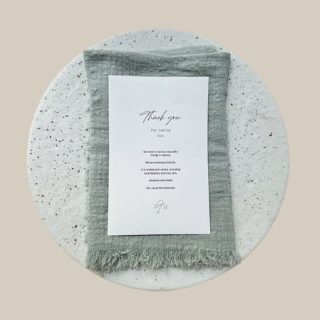 Table napkin - BlueGray