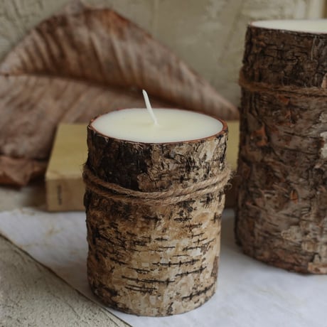 Birch Wood Candle