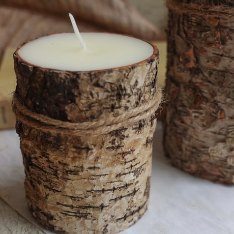 Birch Wood Candle