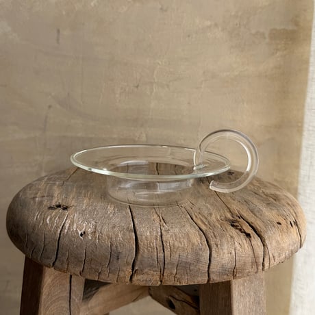 Glass Candle Holder