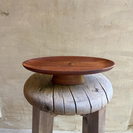 Wood Oval Compote 25cm / Acacia
