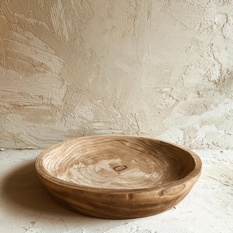 Wood Round Tray