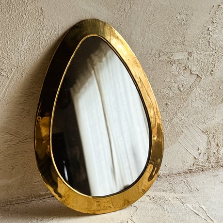 EGG Mirror / Brass