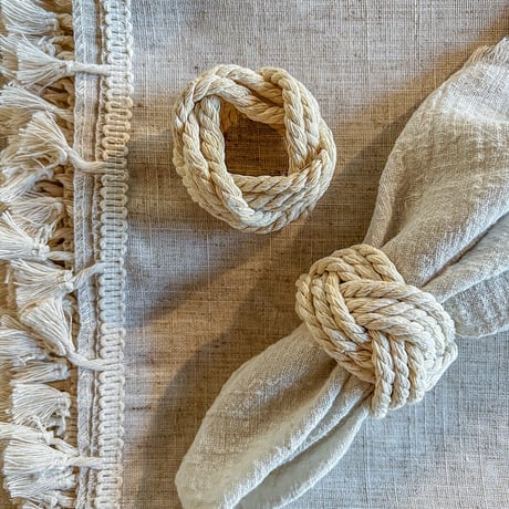 ＜残1点＞ Napkin Ring Set