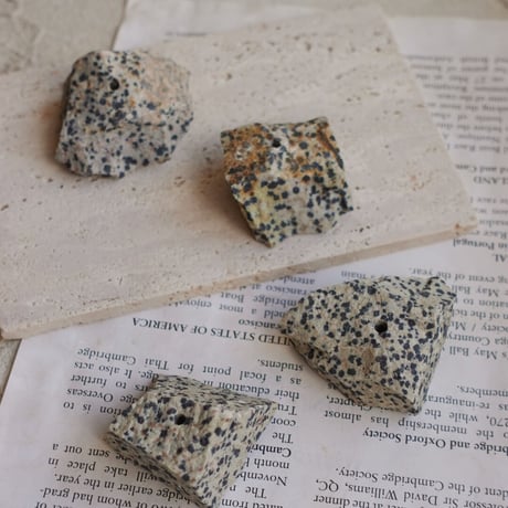 Stone Insence Holder / Dalmatian Jasper