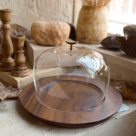 Glass Dome L  (17.5cm )