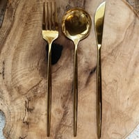 Cutlery SET / 3本セット - Gold -