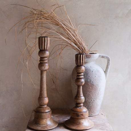 Candle Holder L / Mando Wood