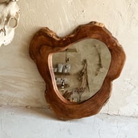 販売終了/再販なし  Wood Wall Mirror No.1