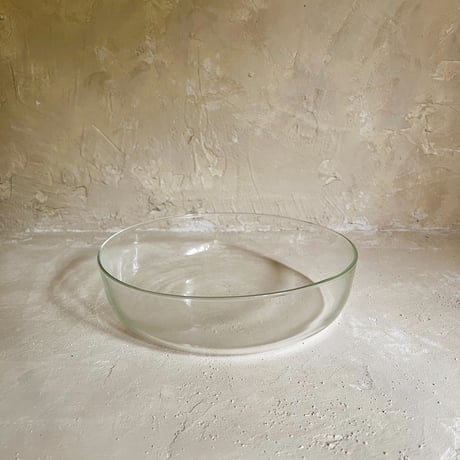 Glass Salad Bowl  L