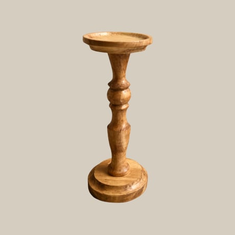 Candle Stand Long / Pine wood
