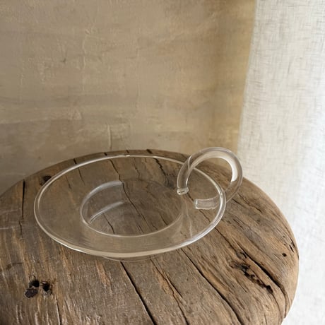 Glass Candle Holder