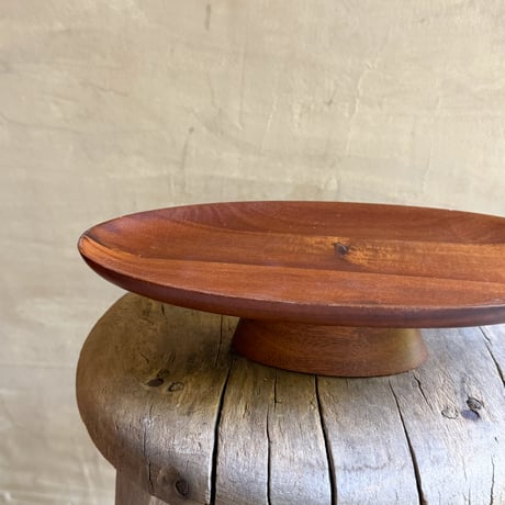 Wood Oval Compote 25cm / Acacia