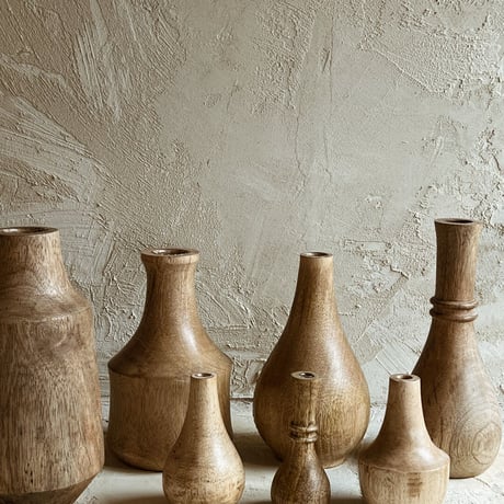 Wood FlowerVase  Mini C