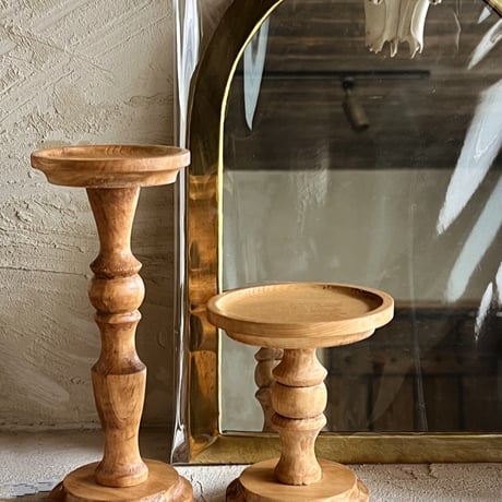 Candle Stand Long / Pine wood