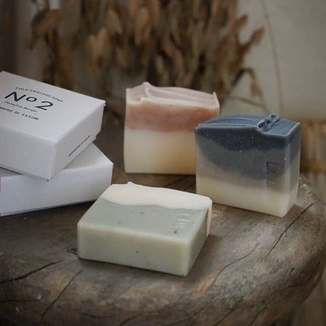 SAVONNERIE DE LA LUNE / Sage, Peppermint, Citronella (麻炭＋クチャ)
