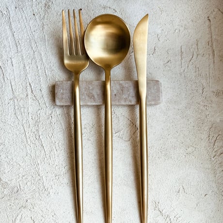 Cutlery Rest 11cm - Grayge - 大理石