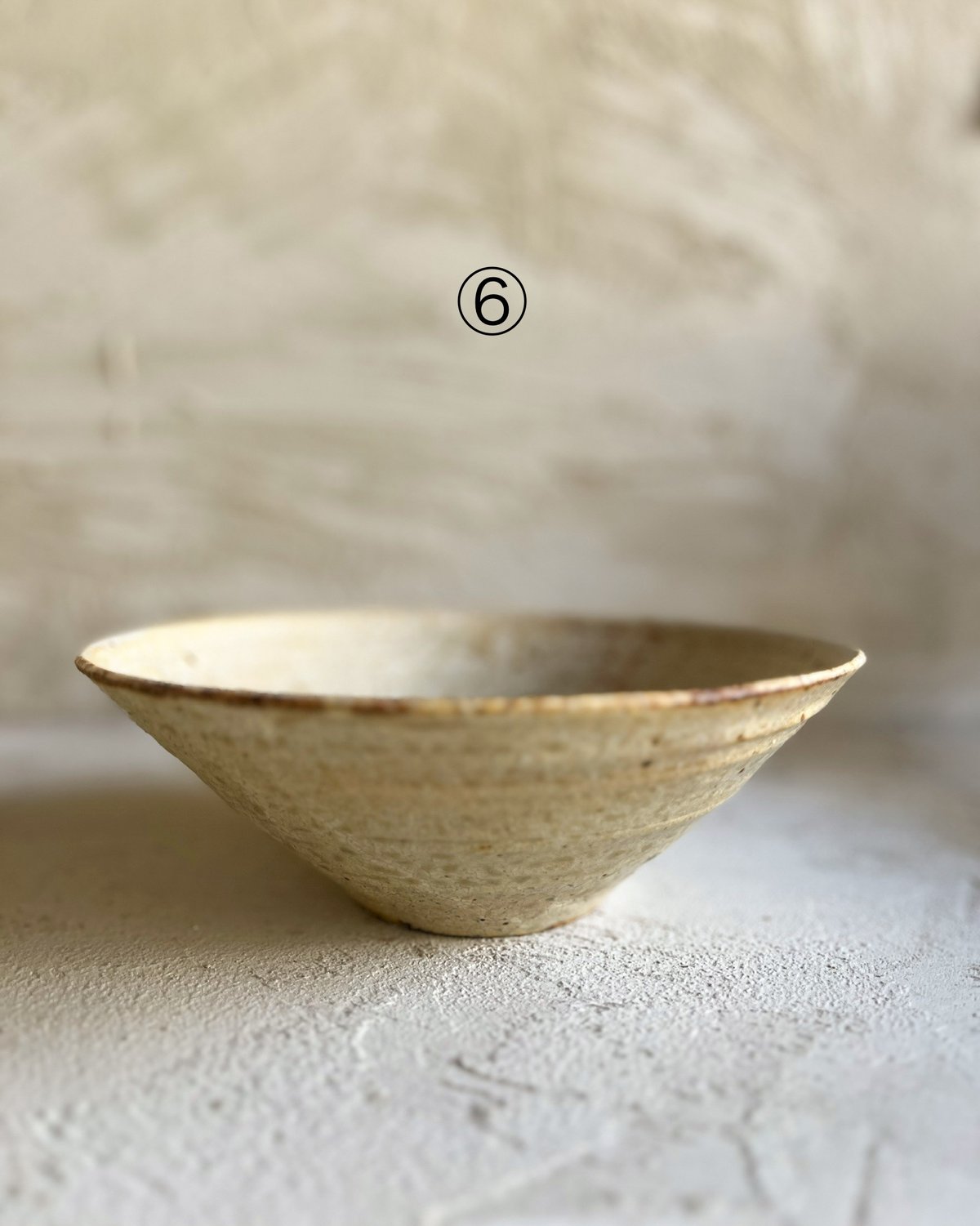 残6点> 尾形アツシ / ヒビ粉引 七寸洋鉢 | gis.STORE 残6点> 尾形アツシ / ヒビ粉引 七寸洋鉢 | gis.STORE
