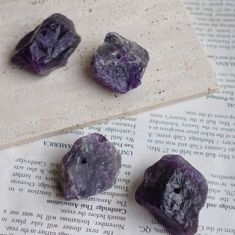 Stone Insence Holder / Amethyst