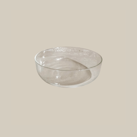 Glass Salad Bowl  S