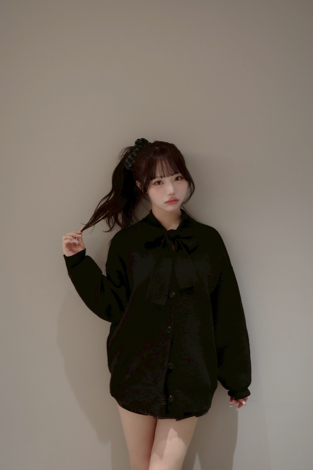 ミーちゃん9464様カーディガン238 Mimiangeコラボ カーディガン+香水セット(black) | i'm cute for me