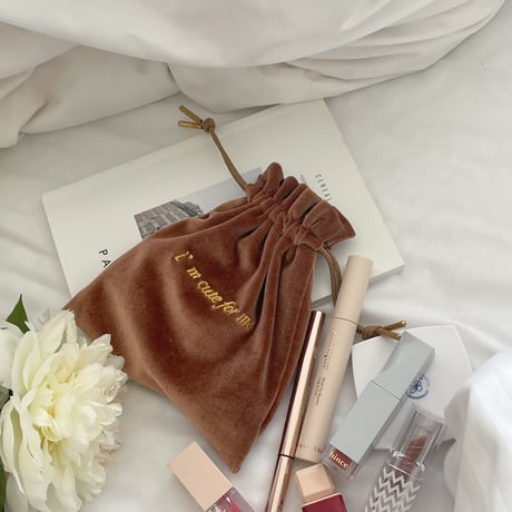 imcuteforme velours pouch