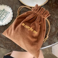 imcuteforme velours pouch
