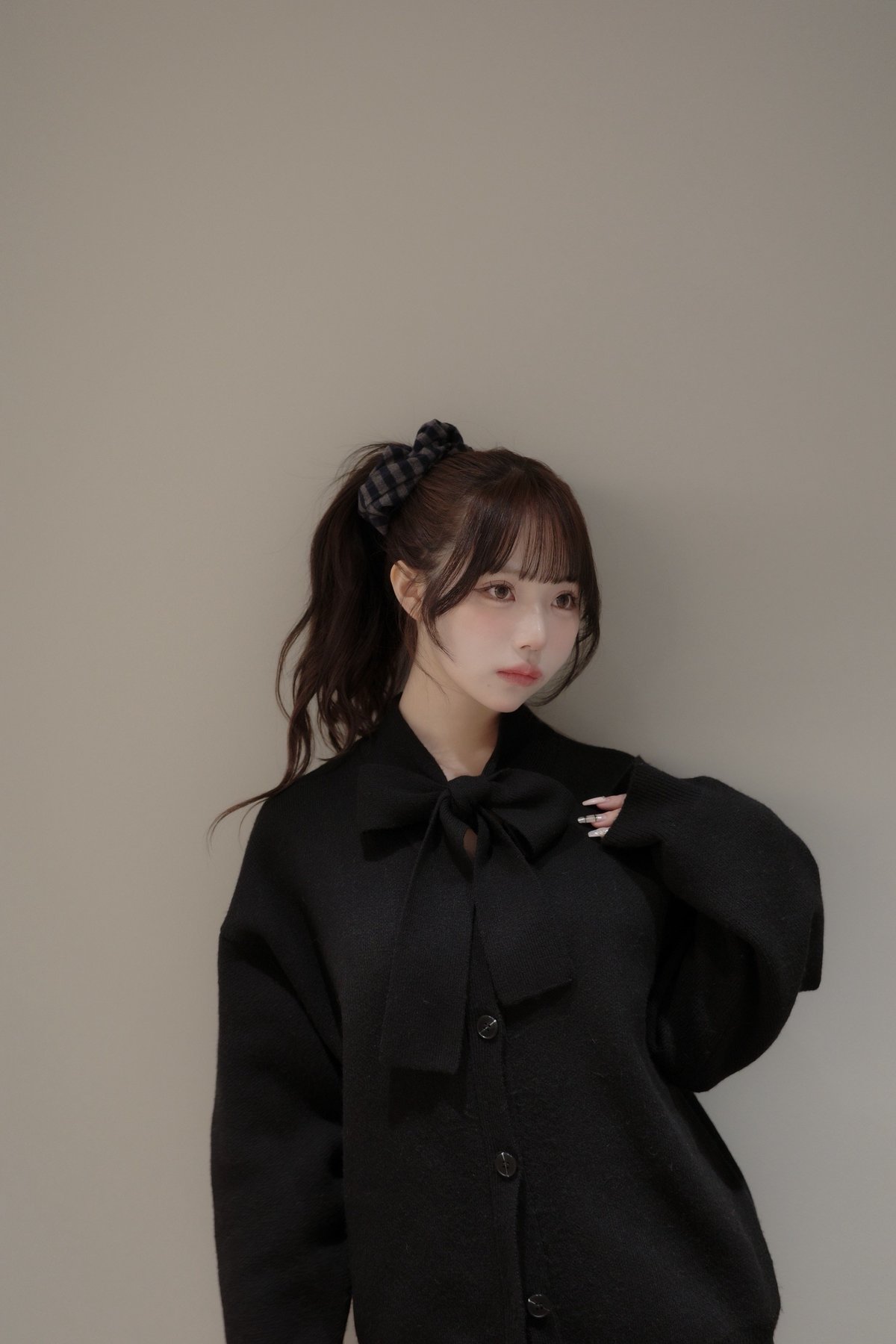 極美品denis colomb 黒　カーディガン atelier103 fit=scale-down,w=1200