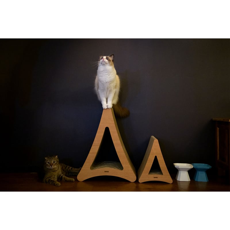 Cat Scratch ｜Triangle［ Max & Midi ］ 2-Piece Set