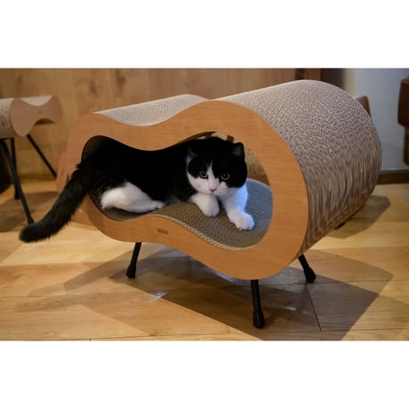 Cat Stool［ Max ］Black / Silver