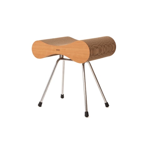 Cat Stool［ Mini ］Black / Silver