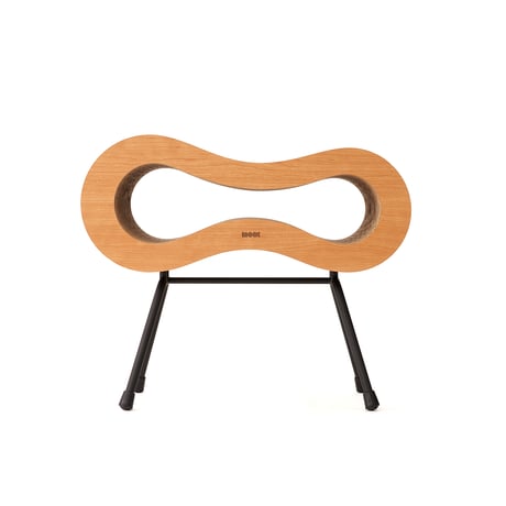 Cat Stool［ Midi ］Black / Silver