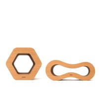 Cat Scratch ｜ Peanuts［ Midi ］& Hexagon［ Midi ］2-Piece Set（2個セット）