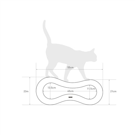 Cat Scratch ｜ Peanuts［ Midi ］& Hexagon［ Midi ］2-Piece Set（2個セット）