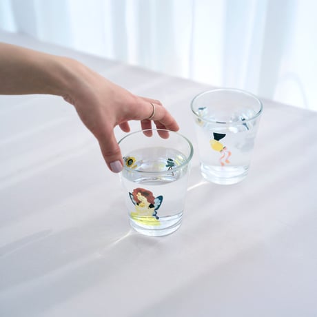 Illustration Series | Glass（2 Designs Set／2pcs）