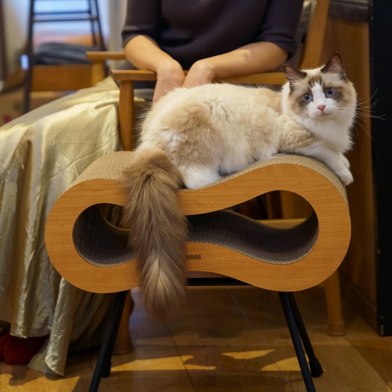 Cat Stool［ Midi ］Black / Silver | MOCK®︎ SHOP