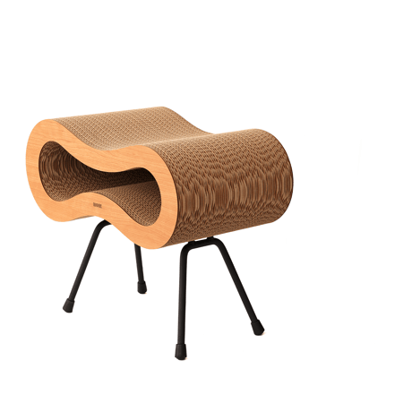 Cat Stool［ Max ］Black / Silver
