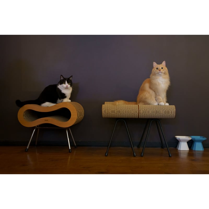 Cat Stool［ Mini ］Black / Silver | MOCK®︎ SHOP