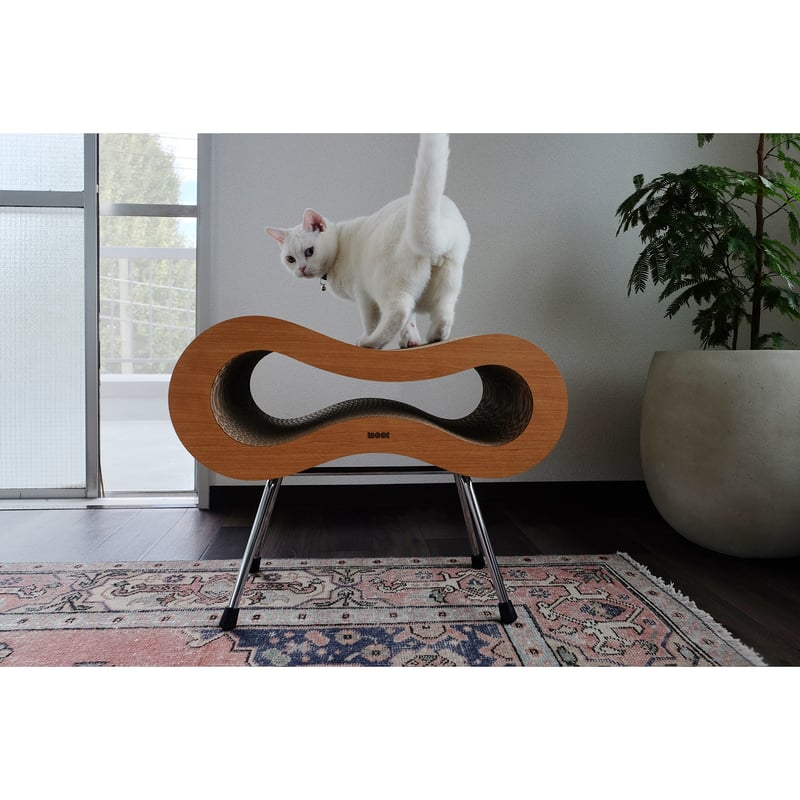 Cat Stool［ Midi ］Black / Silver | MOCK®︎ SHOP