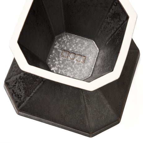 Octagon Bowl ｜ Brindle Gray［ 陶器 ］