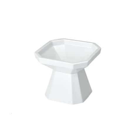 Octagon Bowl ｜ Crystal White［ 磁器 ］