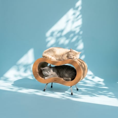 Cat Stool［ Max ］Black / Silver