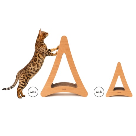 Cat Scratch ｜Triangle［ Max & Midi ］ 2-Piece Set（2個セット）