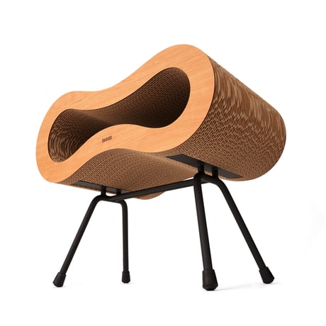 Cat Stool［ Midi ］Black / Silver