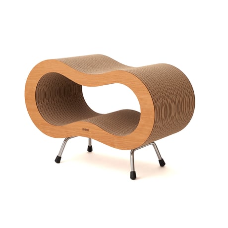 Cat Stool［ Max ］Black / Silver